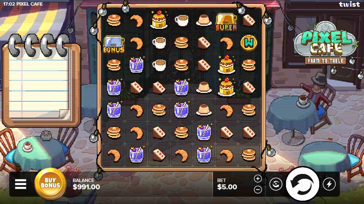 Pixel Cafe slot