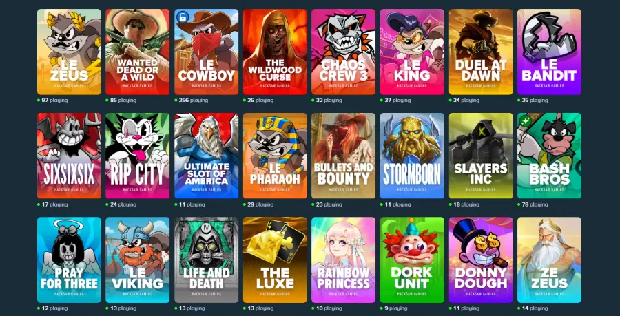 Hacksaw Gaming Slots on Stake