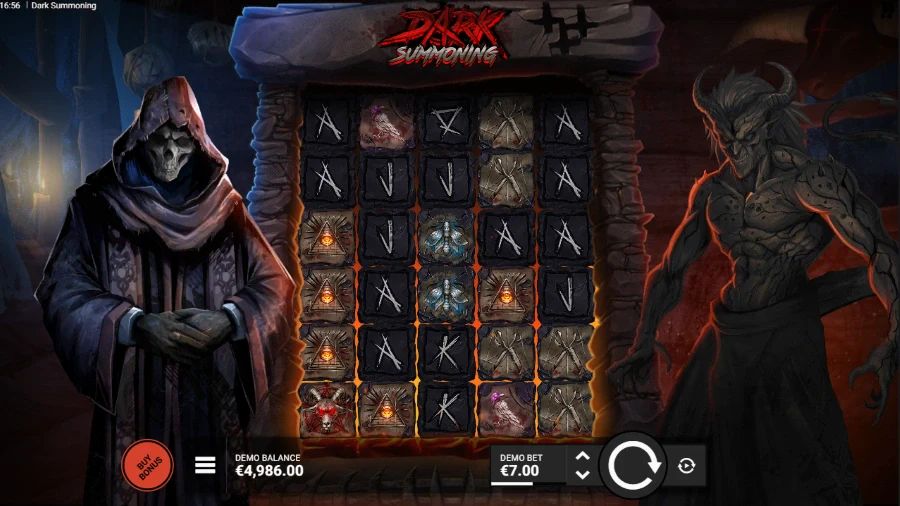 Dark Summoning Slot Base Game