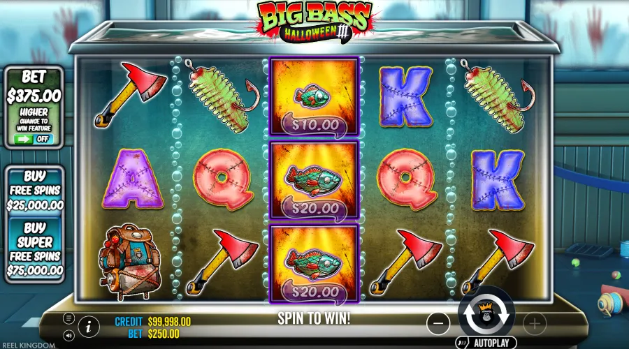 Screenshot Big Bass Halloween 3
