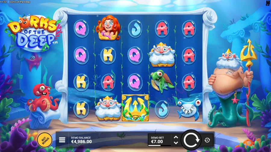 Dorks of the Deep Slot Base Game