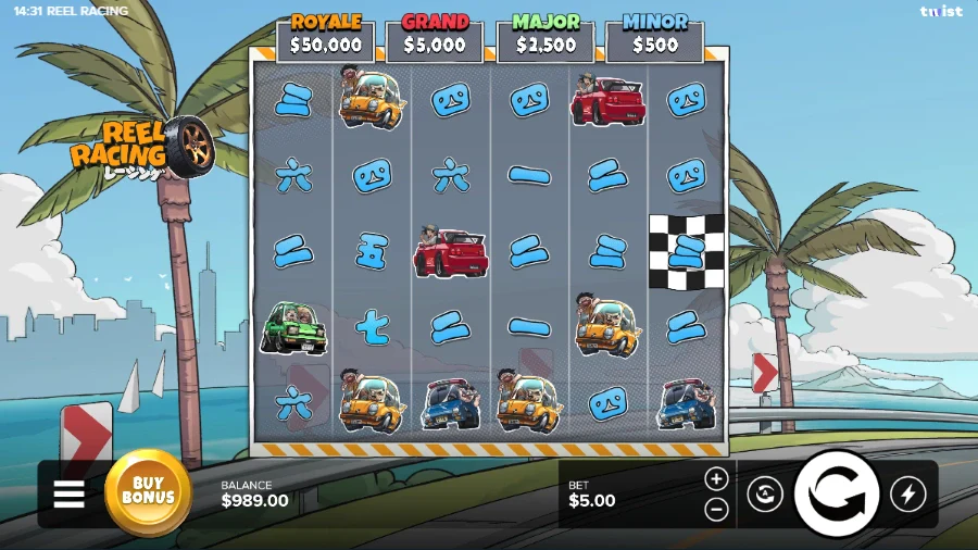 Reel Racing Slot Base Game