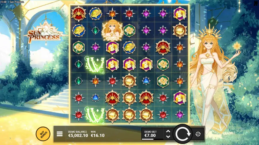 Sun Princess Slot Base Game