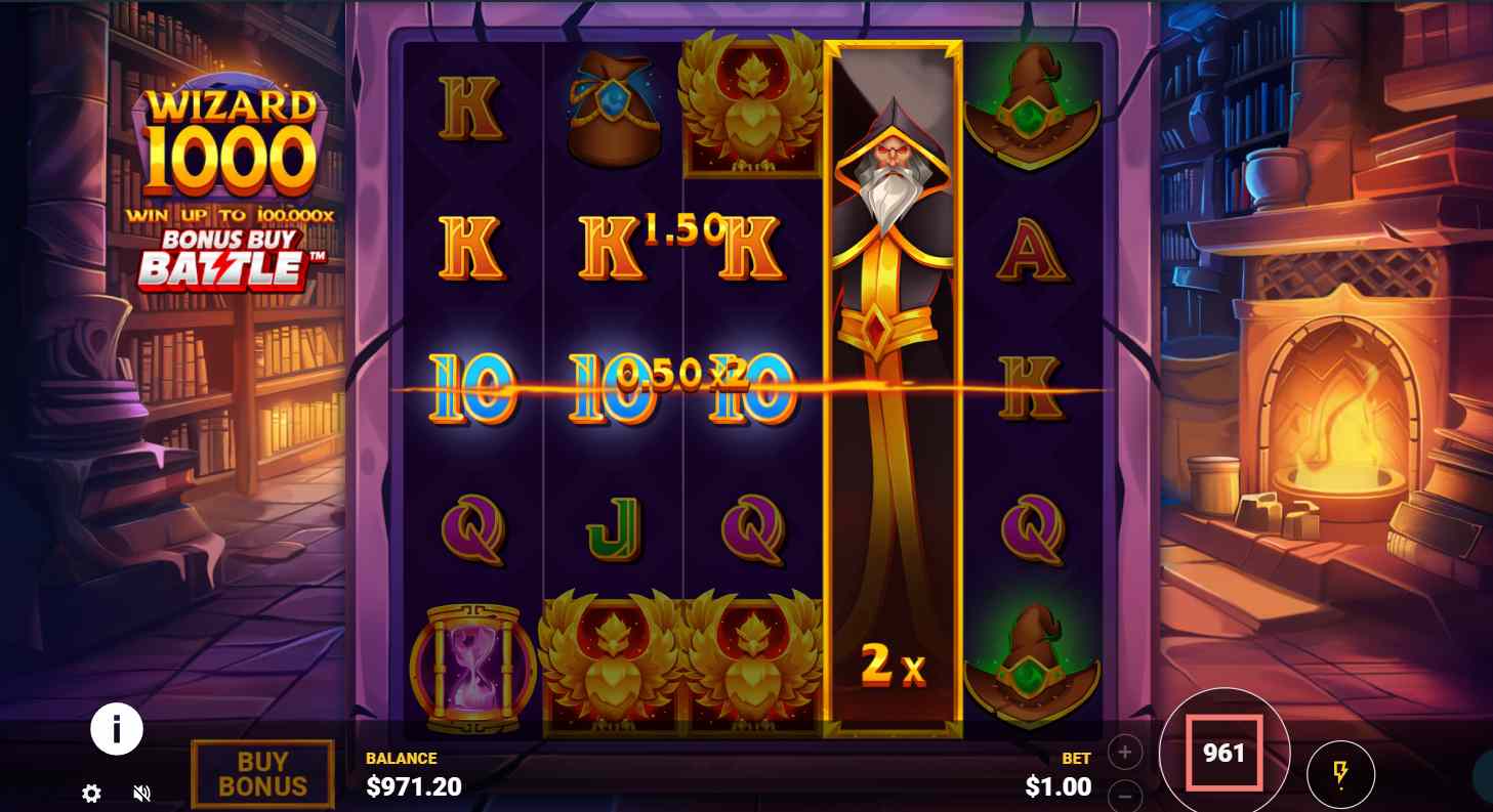 Wizard 1000 base game