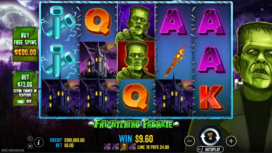 Frightening Frankie Slot