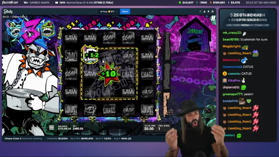 Rosh Playing Chaos Crew 3