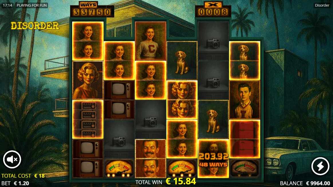Disorder bonus game