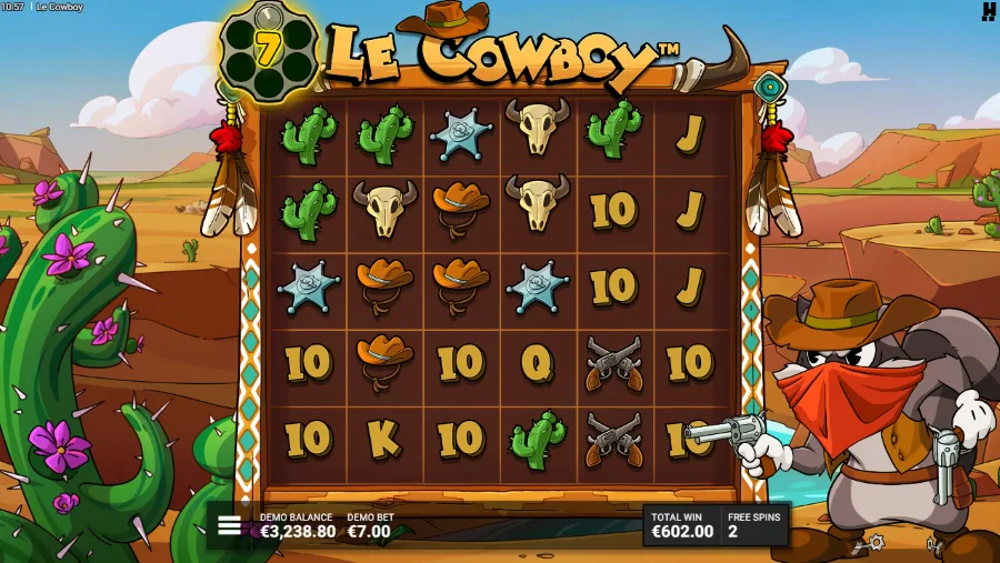 Le Cowboy Slot Bonus Game