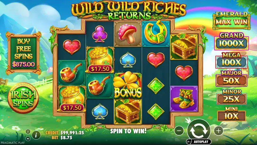 Wild Wild Riches Returns Slot