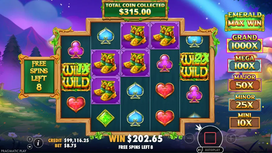 Wild Wild Riches Returns Slot Bonus Buy