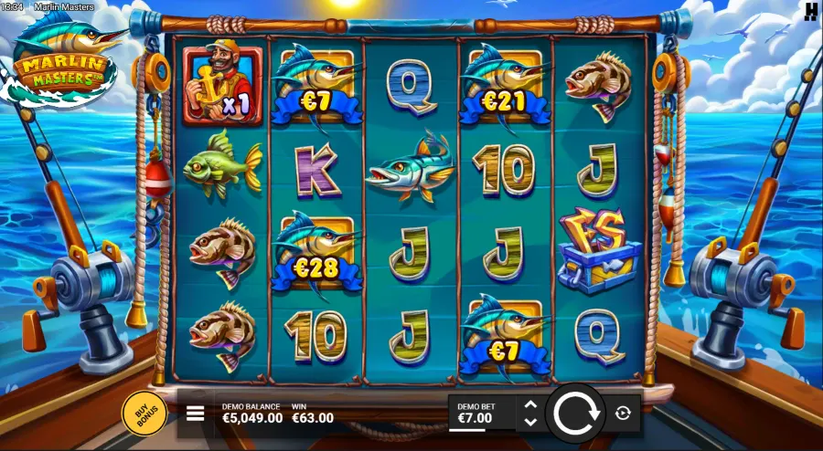Marlin Masters Slot
