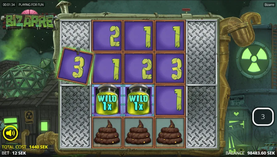 Bizarre Slot Bonus Game