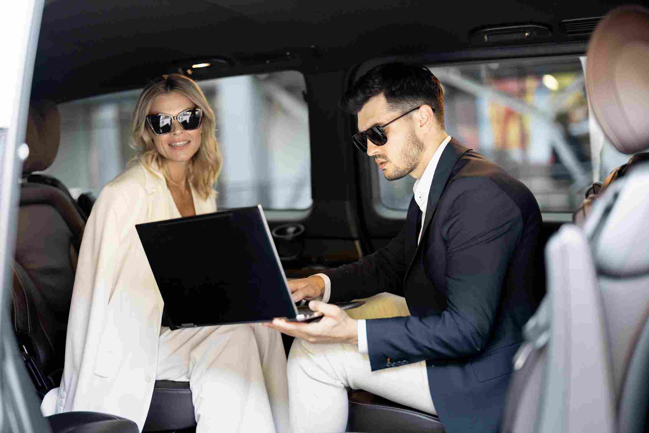 VIP gambling in car