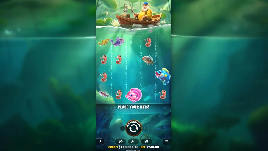 Screenshot of Happy Nets slot