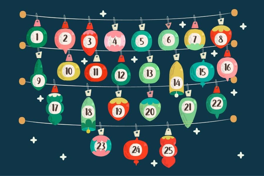 25 Ornaments Symbolizing the Christmas Advent
