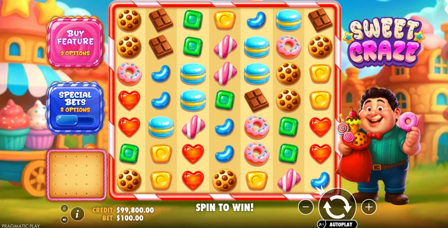 Screenshot of Sweet Craze slot