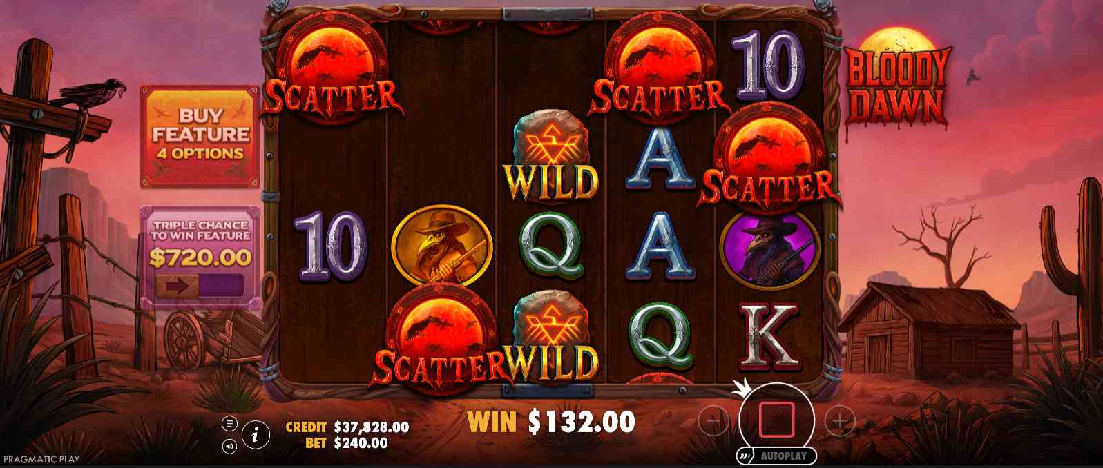 Bloody Dawn bonus game