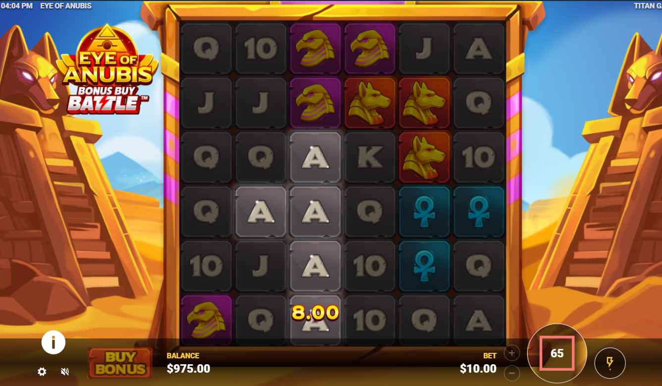Eye of Anubis base game