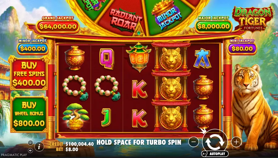 Dragon Tiger Fortunes Slot