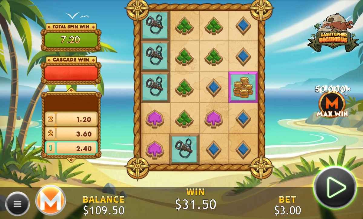 Cashtopher Columbus base game