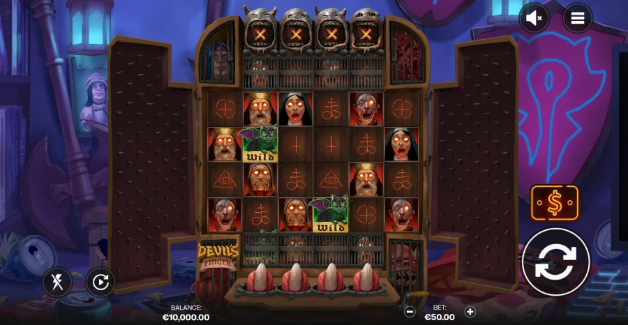 Screenshot of Devil's Finger slot 