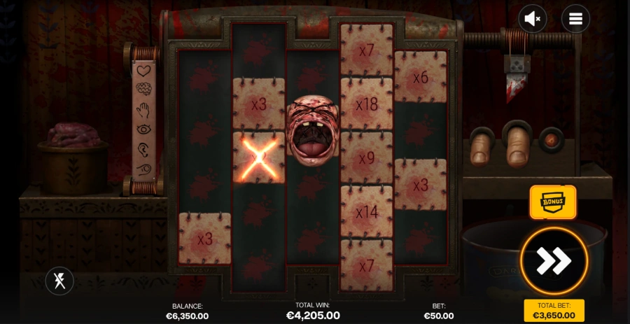 Screenshot of Sew slot free spins