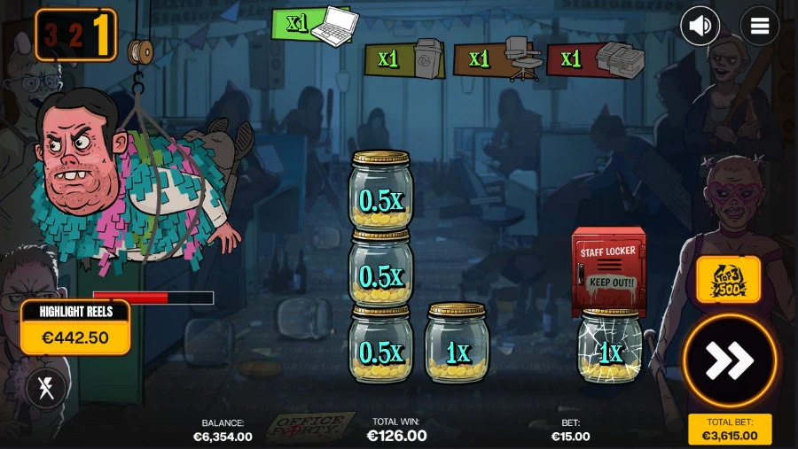 Office Party Slot Bonus Game