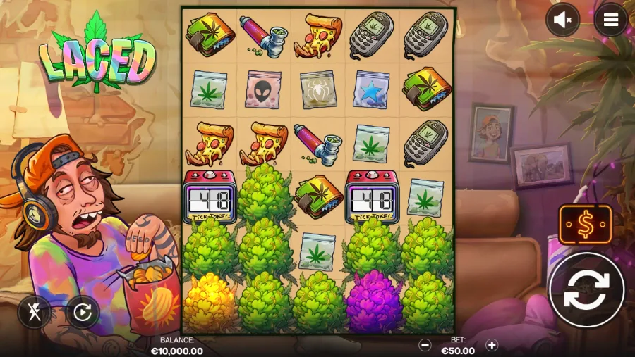 Screenshot of Laced slot