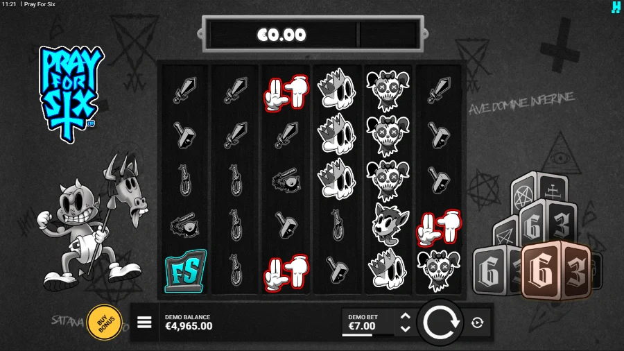 Pray for Six Slot Base Game