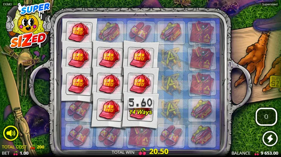 Supersized Slot Bonus Game
