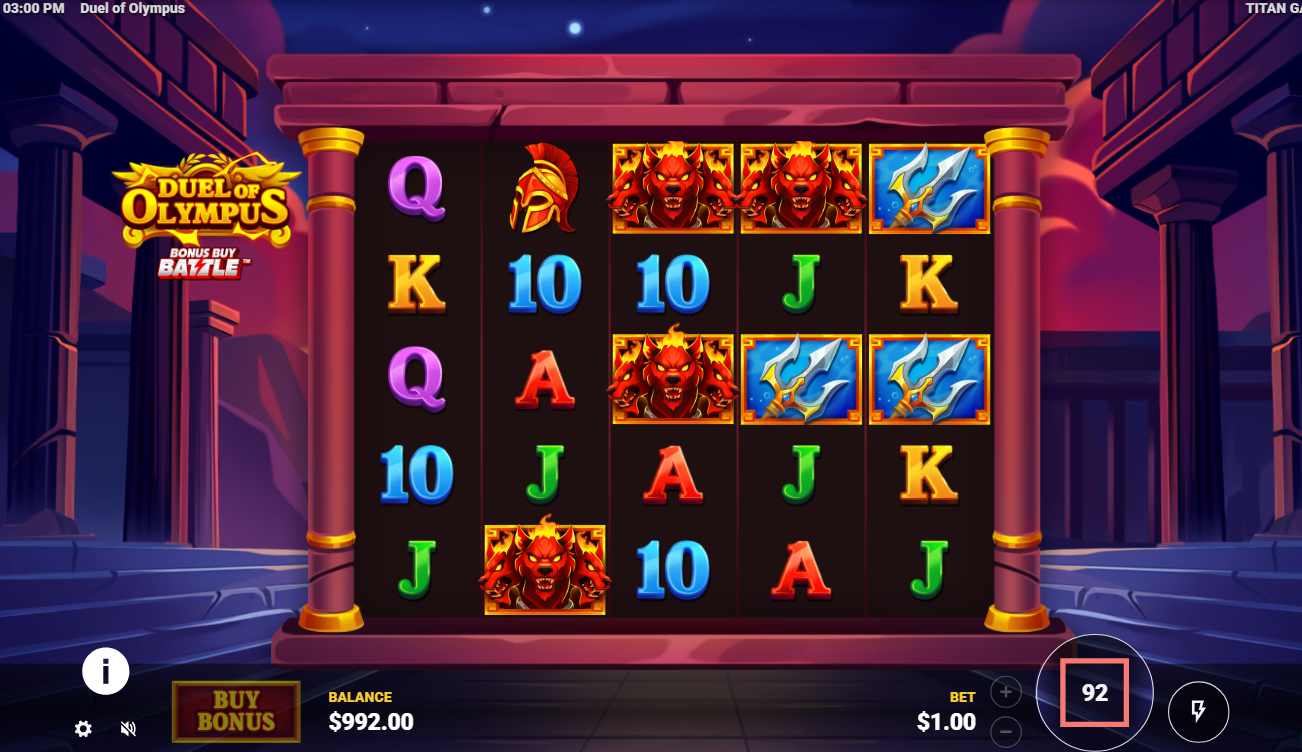 Duel of Olympus base game