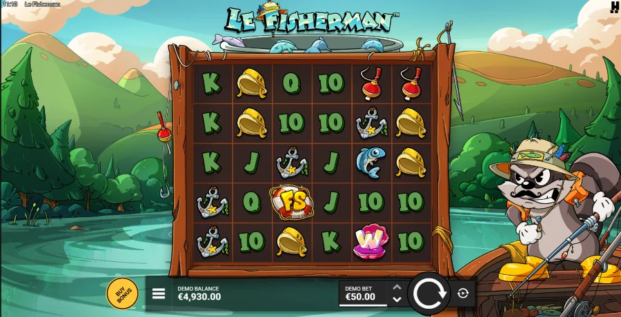 Screenshot of Le Fisherman slot