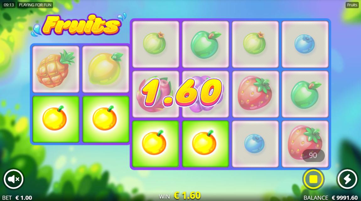 Fruits base game