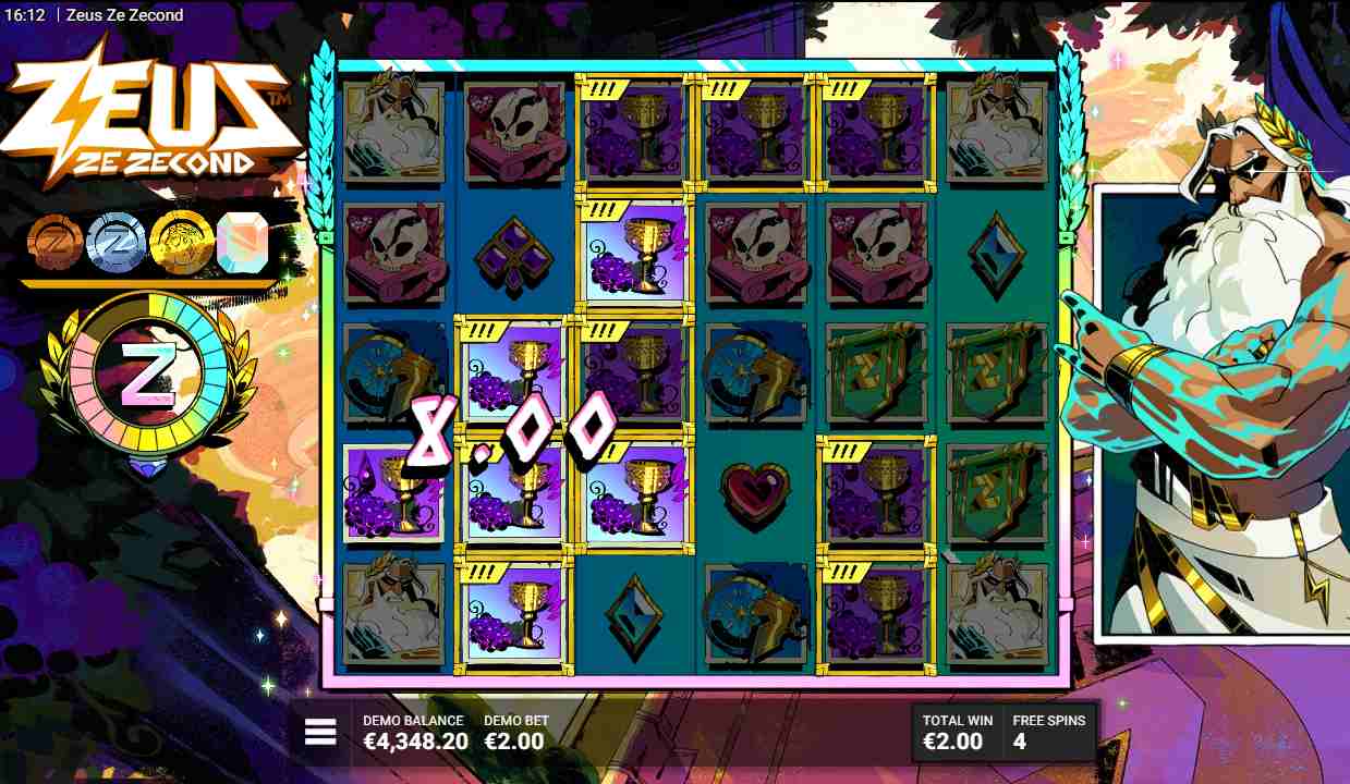 Zeus Ze Zecond bonus game
