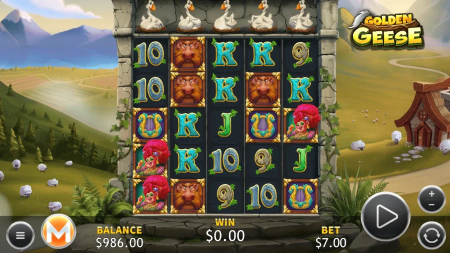 Golden Geese Slot Base Game