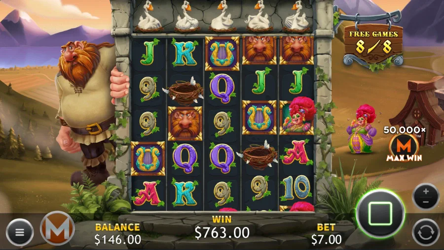Golden Geese Slot Bonus Game