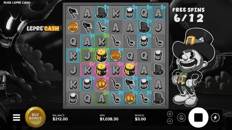 LepreCash Slot Bonus Game