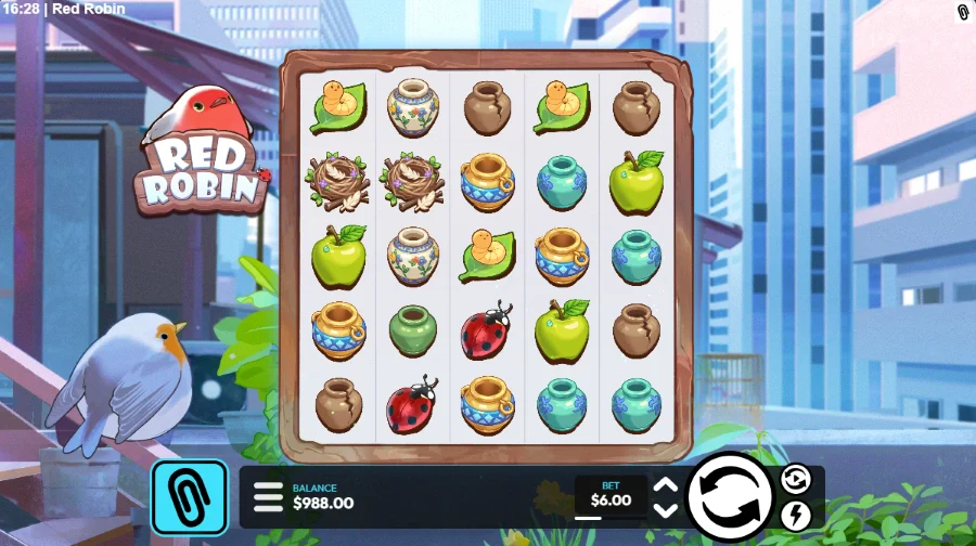 Red Robin Slot Base Game