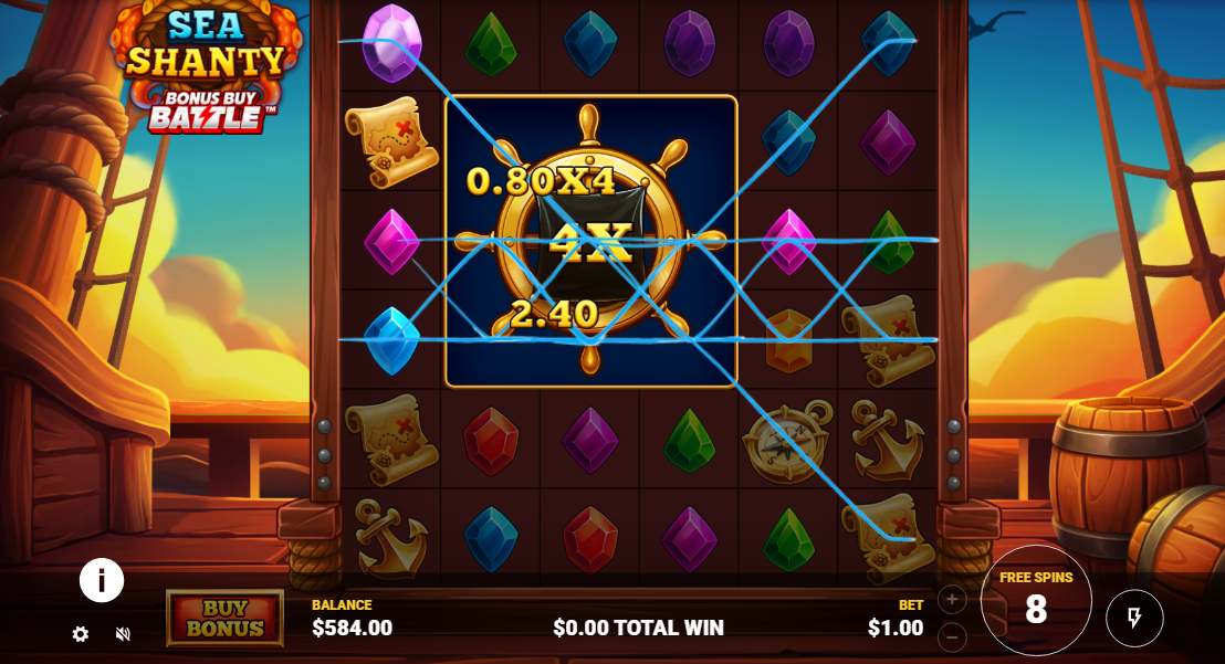 Sea Shanty bonus game