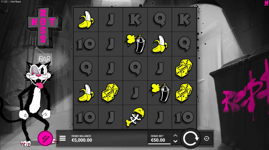 Screenshot of Hot Ross slot