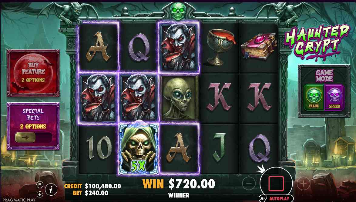 Haunted Crypt base game