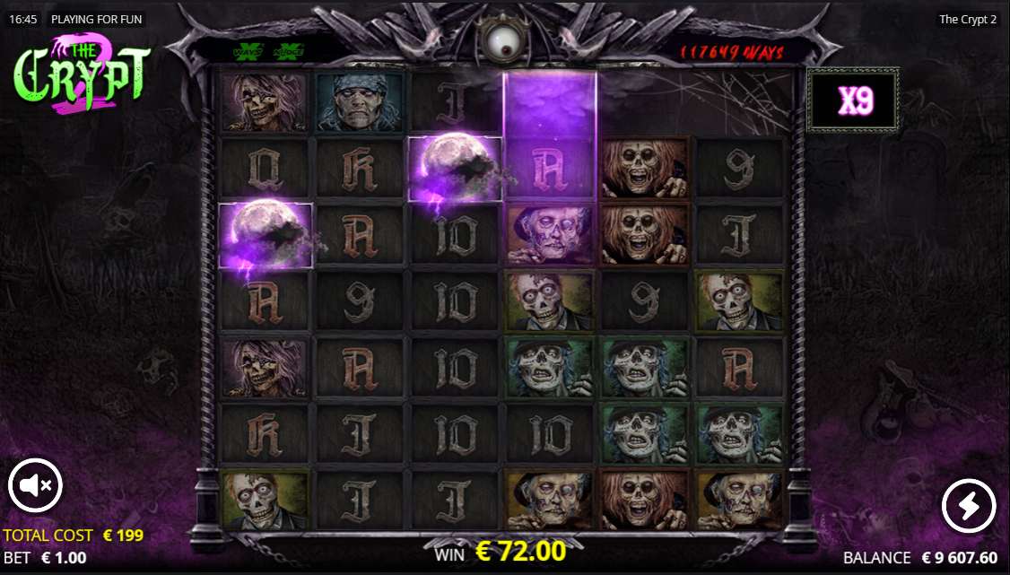 The Crypt 2 bonus game