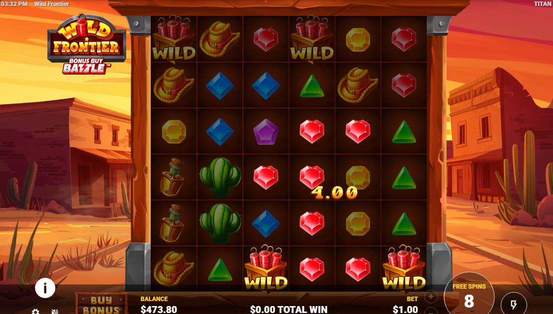 Wild Frontier bonus game