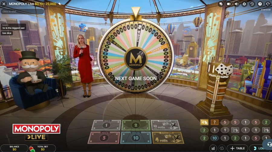Monopoly Live Casino Game