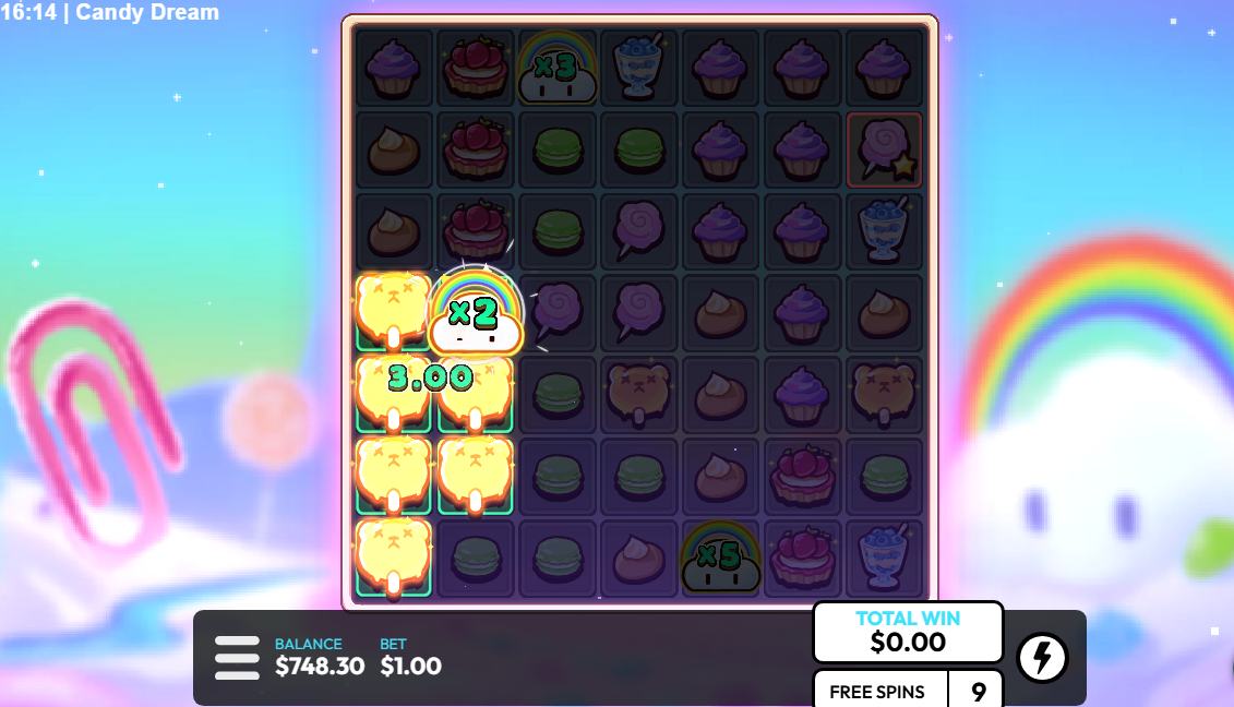 Candy Dream bonus game