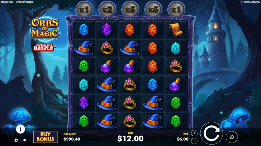 Orbs of Magic Slot Base Game