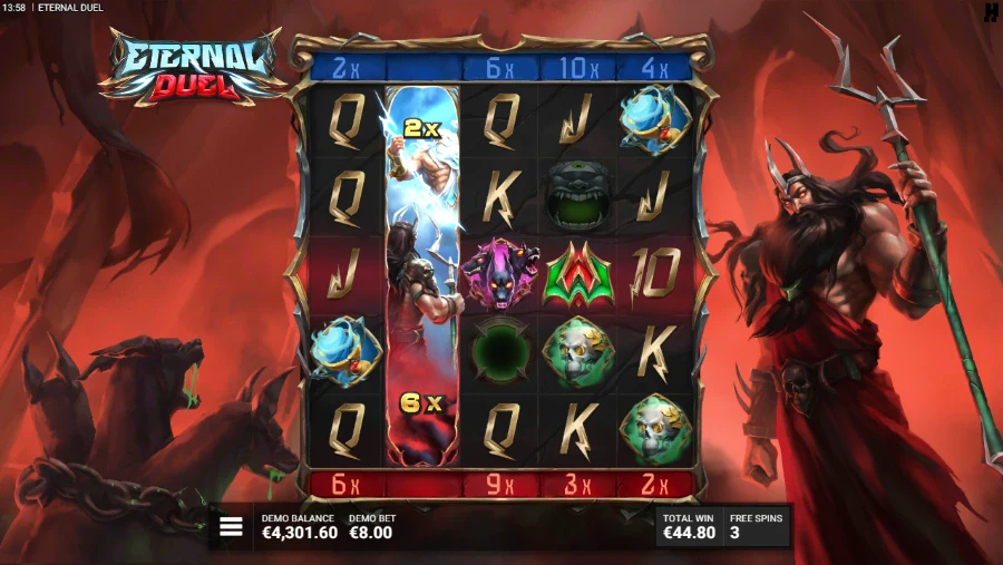 Eternal Duel Slot Bonus Game