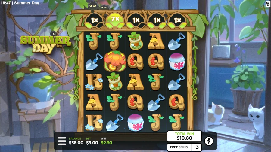 Summer Day Slot Bonus Game