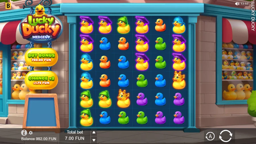 Lucky Ducky Merge Up Slot BGaming