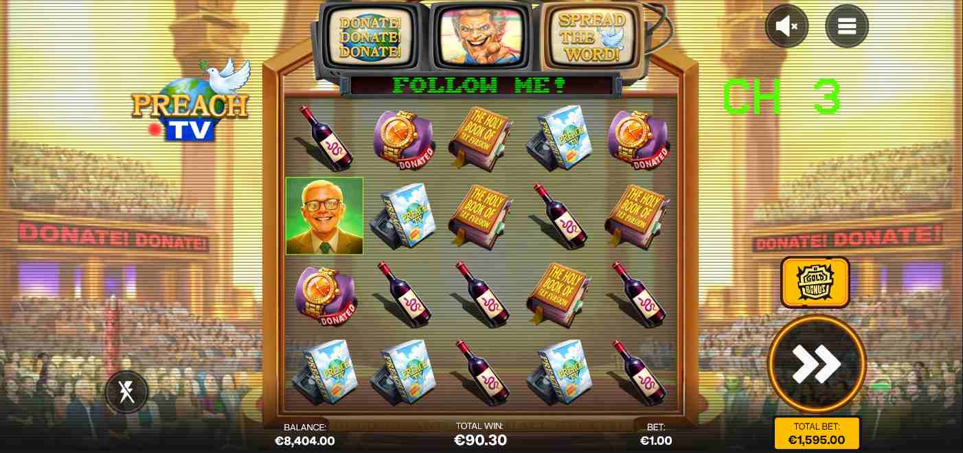 Preach TV bonus game